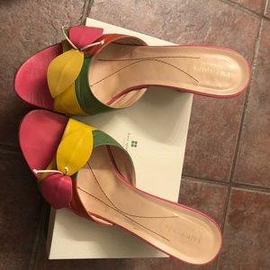 Kate Spade multicolored slide